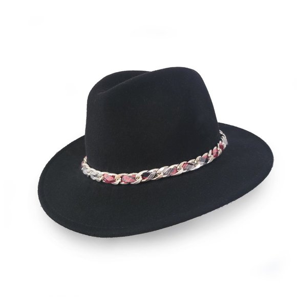 Zara Fedora 100% Wool Felt Hat - Picture 1 of 6